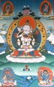 Vajrasattva y su consorte