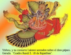 Vishnu y Laksmi