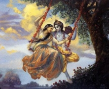 Krishna y Rhada